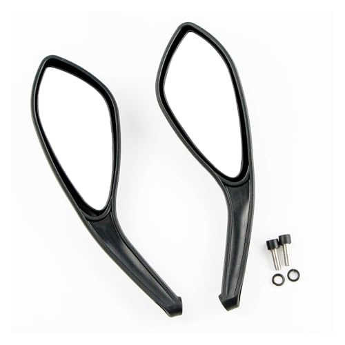 Espejos retrovisores para Ducati Monster 796 con cristal antirreflejo y soporte antivibración