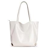 echte ledertaschen sale Hochwertiges Material: KALIDI Leder-Handtaschen für Damen sind aus weichem, veganem Leder mit einer einzigartigen Textur. Leicht zu reinigen und geruchlos. Diese Damentasche verfügt über feine Nähte, strapazierfähige Hardware und einen glatten Reißverschluss.