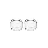 2pcs Blasenglasröhrchen Pyrex -Tank für Sky Solo 3,5 ml und Sky Solo Plus 8 ml Siliziumabdeckung Ersatzkristall Mini Glass (Farbe : Fit for Sky Solo 3.5ml, Größe : 2PCS)