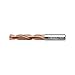 Walter Tools A3399XPL-7/32IN X?treme 7/32" Solid Carbide Coolant Through Drill, 35 mm Length of Cut, 27.78 mm Maximum Cut Depth, 44 mm Extension Length, 82 mm Overall Length