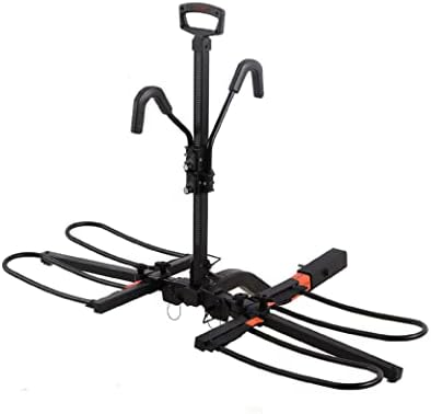 HYPERAX Volt RV Approved Hitch Mounted 2 E Bike Rack Carrier for RV,Camper,Motorhome,Trailer,Toad with 2" Class 3 or Higher Tow Hitch Receivers -Fits Up to 2X 70lbs E Bikes with Up to 5" Fat Tires