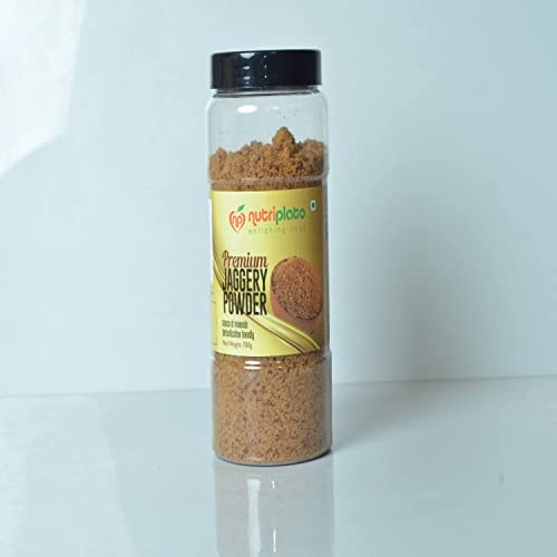 Image of Nutriplato-enriching lives Jaggery Powder Premium, 700 g (Pack of 3)