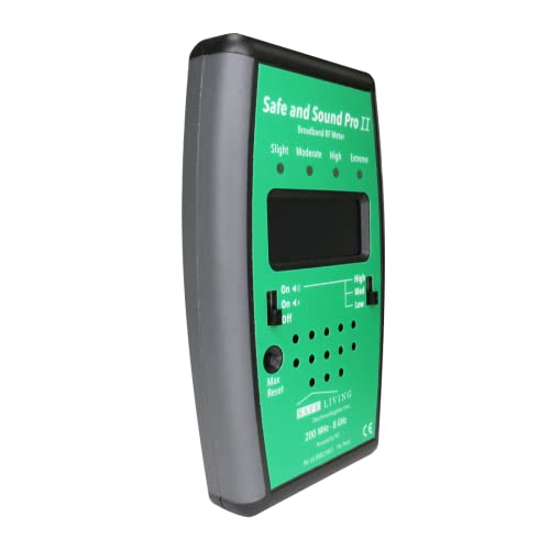 safe and sound pro ii radio frequency meter 200mhz - 8ghz