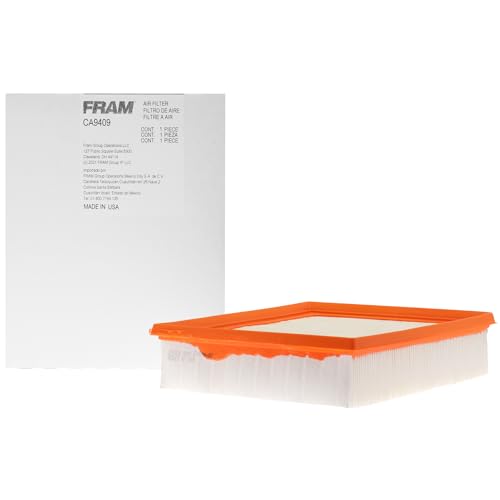 FRAM Extra Guard CA9409 Replacement Engine Air Filter for Select Audi Models, Provides Up to 12 Months or 12,000 Miles Filter Protection
