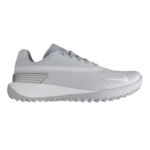 Nike Vapor Drive Field Hockey Shoes Sky Grey/White/Metallic Silver (Mens 9.5 / Womens 11)