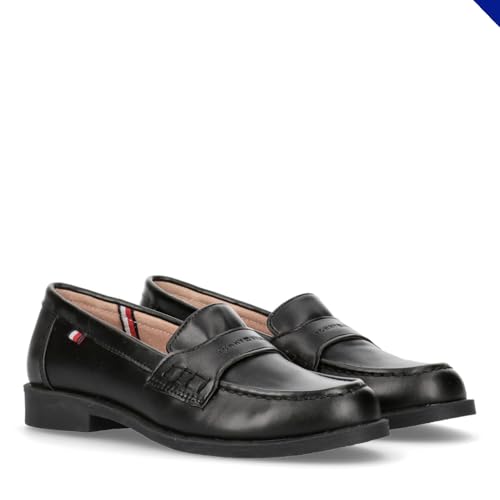 Tommy Hilfiger Samir Moccasin, Black, 32 EU
