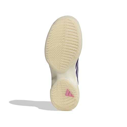 adidas Women's Avacourt 3 Tennis, WhiteCollegiatePurpleOffWhite, 10 by adidas - Image 2