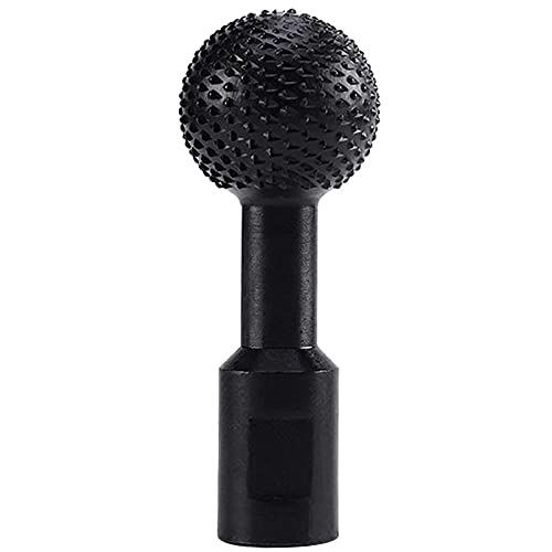 Viudecce Cabezal de Pulido Giratorio de Fresa Giratoria de Esfera para Grabado de Pulido de Marcado de Madera para Amoladora Angular Tipo 100/115/125 de 10 Mm