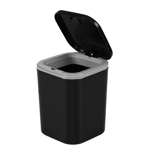 Mini poubelle 2 litres avec couvercle bouton-pression Obstnny