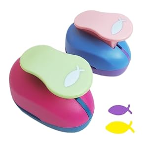 Generisch Fisch Stanzer Set, 2 Stück