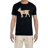 Tenacious Tops Black New Orleans Drew Brees Goat T-Shirt Adult XL