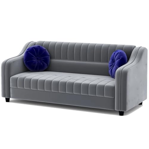 Image of Sleepify Jack 3 Seater Sofa Set (Grey)