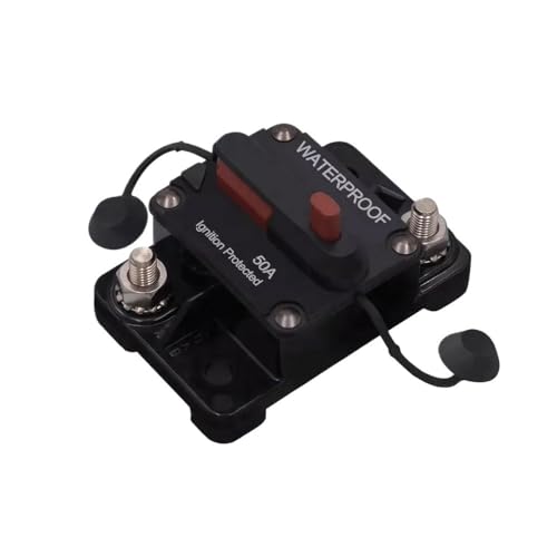 Disjoncteur de protection 50A pour moteur de traîne et treuil électrique de bateau 12V 24V
