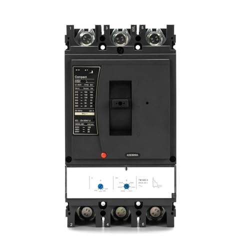 MCCB AC415V tripolaire haute performance boîtier moulé 100A