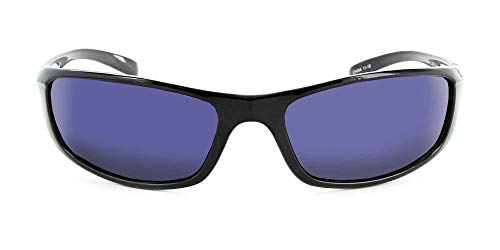 Optic Nerve - 2022 Premium & Affordable Polarized Sport Sunglasses For Men/Women, Backwoods Edition With Shiny Dark Demi Frame/Brown Lens #TOP6