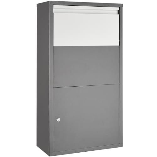 tectake Cassetta per Pacchi con Serratura