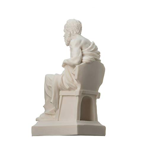 Estatua de Sócrates figura decorativa de 17 cm miniatura 4