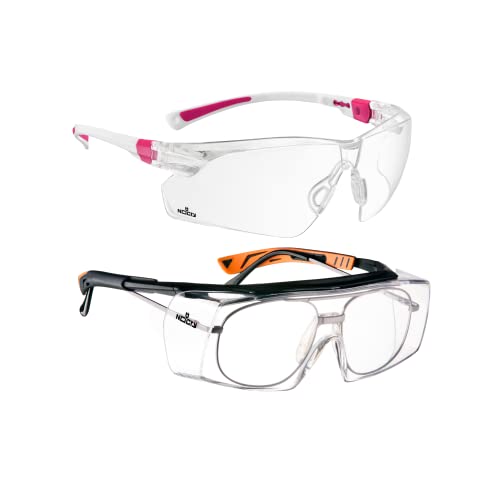 NoCry Safety Glasses with Anti-Fog, Scratch-Resistant, UV400