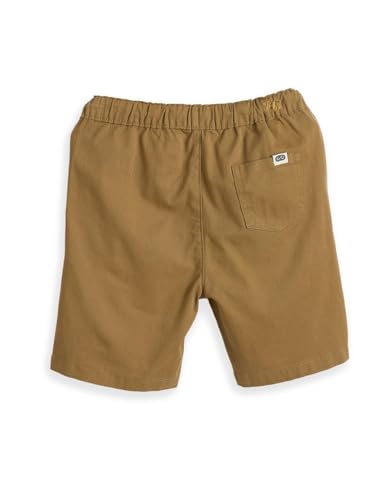 Image of Amazon Brand - Symbol Boy's Cotton Chino /Cargo Shorts | Elasticated Waistband | Age 6-14 Years