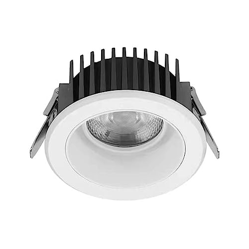 Nettoppo Reflector LED Antideslumbrante Empotrable Estrecho Ultradelgado de 12 W COB para IluminacióN de Comedores, Pasillos y Habitaciones-A
