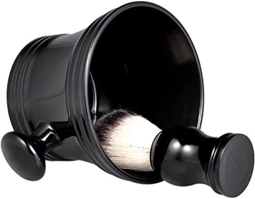 Jotron Beard Grooming Kit with Shaving Brush and Bowl Set for Men, Wet Shaving Tools with ABS Material and 100 Pure Badger Hair for a Smooth Shave, for Home and Barber Use - Jotron