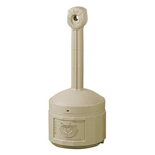 JUSTRITE Cease-Fire Cigarette Butt Receptacle - 16-1/2