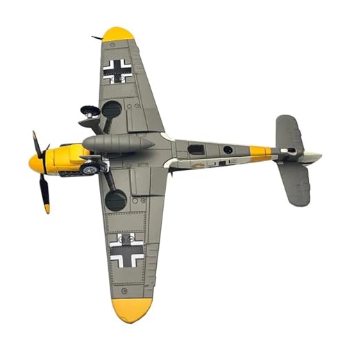 Messerschmitt BF-109 a escala 1/72 avión de metal fundido de alta calidad 6