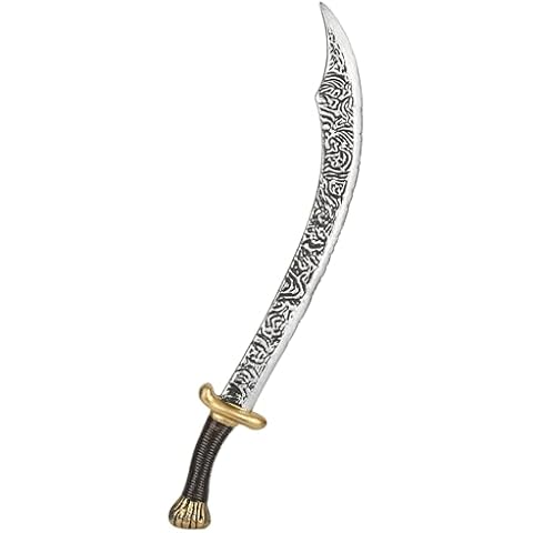 Tulwar Swords 72cm Novelty Toy Weapon Cover