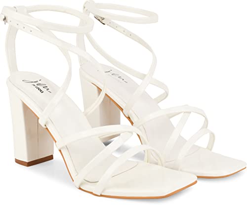 Image of JM LOOKS Fashion Casual Strappy Block Heels Sandals For Womens & Girls TSH-1-X