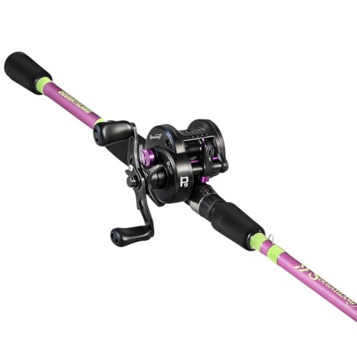 Souagyilang DC Baitcasting Fishing Rod Reel Combo YZ-1.8ZLH+DCZR