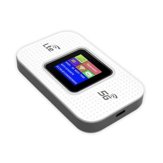 Pro Portable Wi-Fi Internet,Portable WiFi Hotspot for Travel/Home, Mobile WiFi Plus, High Speed Router, Up Sharing 10 Connected Devices