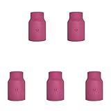 ELCAN 5 toberas cerámicas grandes 53N87 GAS LENS GR12 para soldadura con diámetro interior de 19,5mm para antorcha TIG serie WP 17 18 26 9 20 y 25. Consumibles profesionales para soldadura TIG.