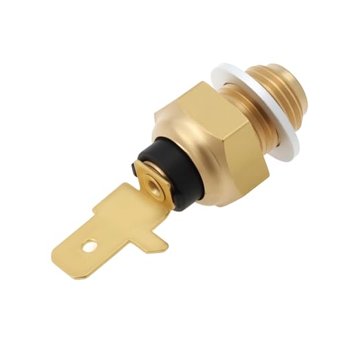 YINETTECH Sensor de Temperatura de Aceite de 12 V Y 1 Pin 95VW10A994AA 1H0919563 Compatible con Ford Compatible con Seat