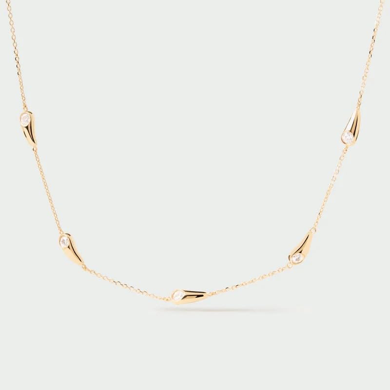 Collier zircon goutte d'eau à offrir pour marquer un moment unique - 3
