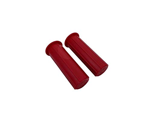LY Tools 30MM RED HANDLEGRIPS SOFT GRIP MADE IN THE UK
