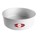 Fat Daddio's Round Cake Pan, 12 x 4 Inch, Silver
