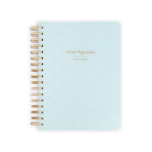 momAgenda Desktop Spiral Planner for Busy Moms with Space to Orga...