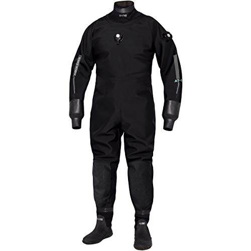 Bare mens Aqua-Trek 1 Pro Dry Free Base Layer Suit, Black, Large