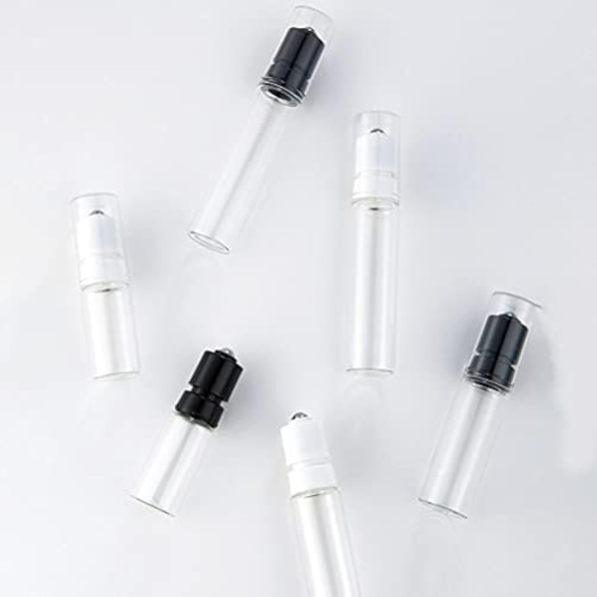 4Pcs 10ml Essential Oil Aromatherapy Glass Roller Bottles