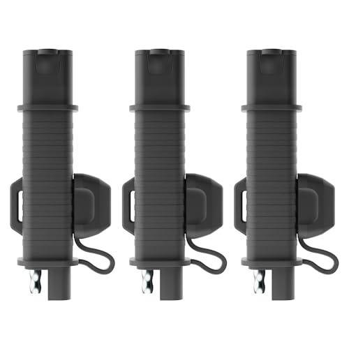 SafeAMP 3Pack X Connect to SAE Adapter with 20A Fuse Compatible with NOCO GENIUS1 GENIUS2 GENIUS5 GENIUS10 G3500 G7200