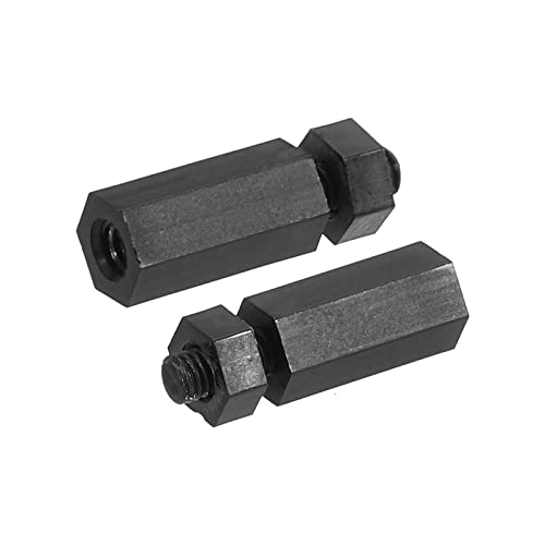 PATIKIL M2.5 Nylon Hex Standoff Screws Nuts, 1Set/100Pack PCB Male Female Threaded Kit for Motherboards Computer Cases - Image 4