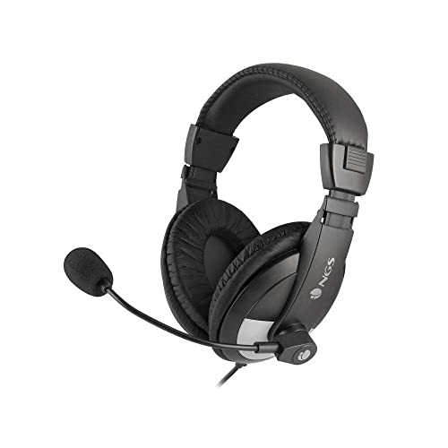 Auricular Diadema NGS MSX9 PRO Micrófono Integrado y Control Volumen Jack