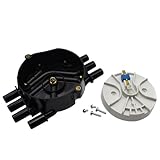 Autohändler 10452458 FDQGGM00 Zündverteilerkappe und -rotor passend für GMC Oldsmobile V6 4.3L Kit passend für Chevrolet Astro 1996-2000 Automotive Electronic Distributor(10452458)