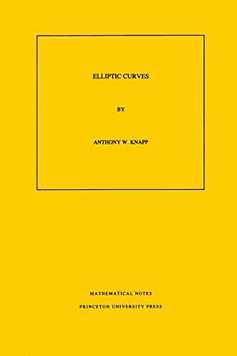 Elliptic Curves: 40 (Mathematical Notes, 40) view 2