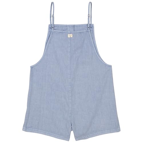 Image of Billabong Girls' Wave Watch Sleeveless Romper, Adjustable Spaghetti Straps, Front Pockets