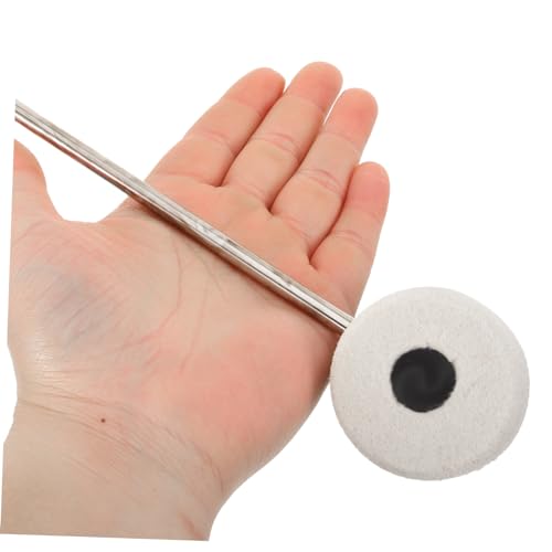 ibasenice accesorio para pedal de bombo con almohadilla de fieltro miniatura 2