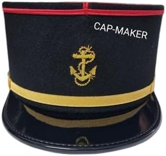 French Kepi of Non-commissioned Officer of Colonial Troops or Marine Corps Blue