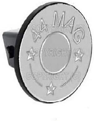 Custom Class 3 Tow Hitch Receiver 2" Insert Plug Truck & SUV - 44 MAG Bullet G Style-9856-6776