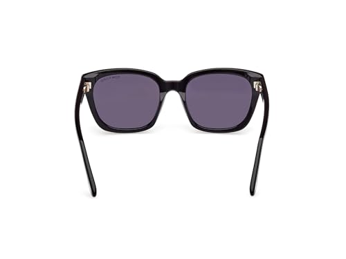 Tom Ford Haylay Smoke Square Ladies Sunglasses FT1216 01A 534
