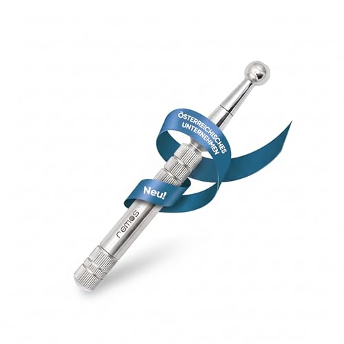 REMOS Acupressuurstift & meridiaanstift roestvrij staal lengte 11 cm bal Ø 1 cm